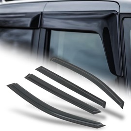 M-AUTO Outside Mount Window Visors Compatible with 20-23 Subaru Outback Premium, Limited, Touring, Tape-On Rain Guards Shields, 4 PCs