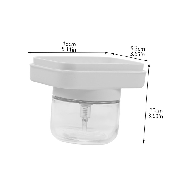 ORFOFE Automatic Liquid Doser Dish Soap Pump Sponge Holder Kitchen
