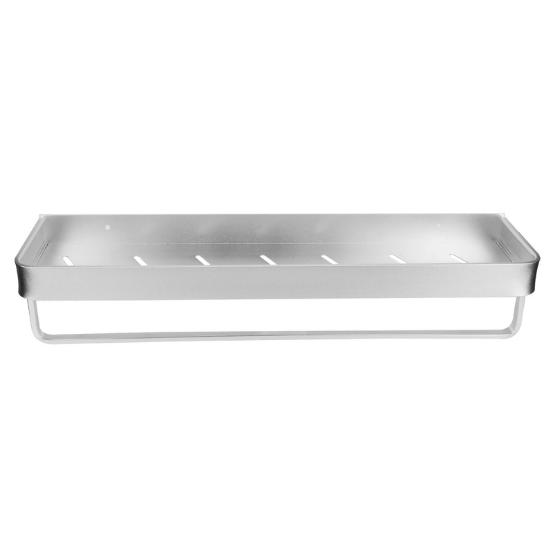 Bathroom Shelf Wall Mount Space Aluminium Shower Single Layer Shelf