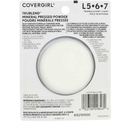 Cover Girl TruBlend Minerals Press Powder 410 Shade 2 Light .39 oz