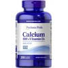 Puritan's Pride Calcium 600 + Vitamin D3 - 250 Coated