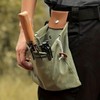 Foldable Car Waist Storage Pouch Utility Beige