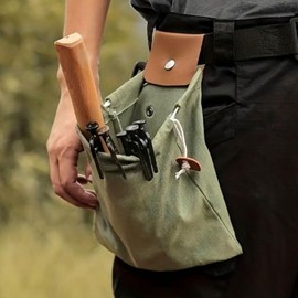 Foldable Car Waist Storage Pouch Utility Beige