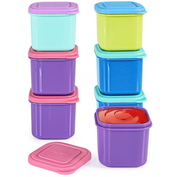 Caperci Caperci Leakproof Condiment Salad Dressing Container To Go with