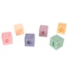 12PCS Children Silicone Building Blocks Soft DIY Educational Chewable Animals