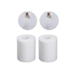 Replacement Foam & Felt Filter Set for Shark Rotator Pro NV500, NV500CO, NV501, NV502, NV503, NV500W & NV550 Vacuums, Part # XFF500 XFF500-2 Pack