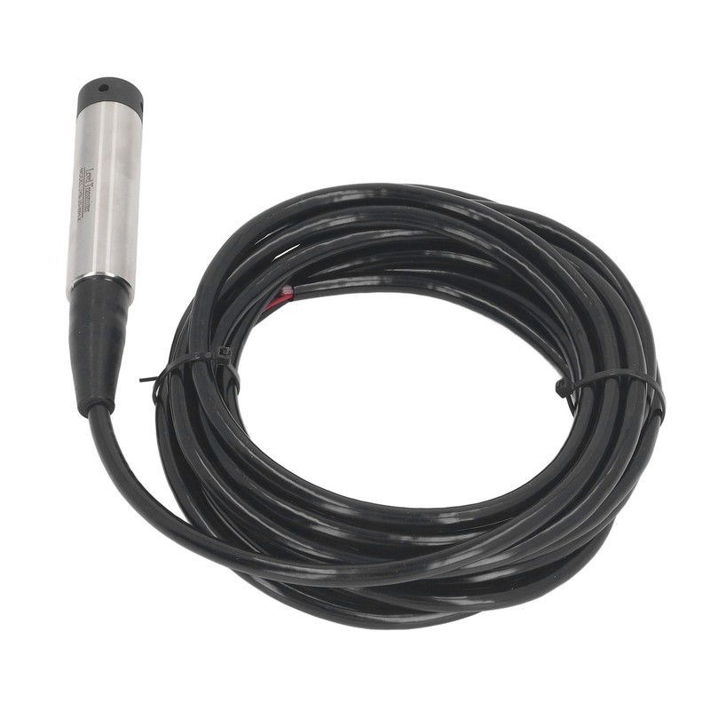 Liquid Level Transmitter Submersible Water Sensor Detector 4‑20mA DC12‑30V Stainless