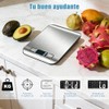 Báscula digital cocina, Báscula cocina de acero inoxidable, Báscula gramera