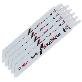 Saber Saw Blade Bimetal for Wood and Metal S922HF_6250 Number of Mounts: 10/Total Length: 5.9 inches (150 mm)