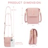 CLOUDWINGS Gift for Girls Small Initial Crossbody Bag for Teens