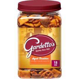 Gardetto's Aged Cheddar Snack Mix Tub