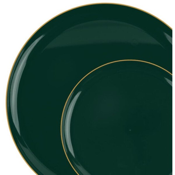 EcoQuality 8" inch Salad Plate and 10" inch Dinner Round
