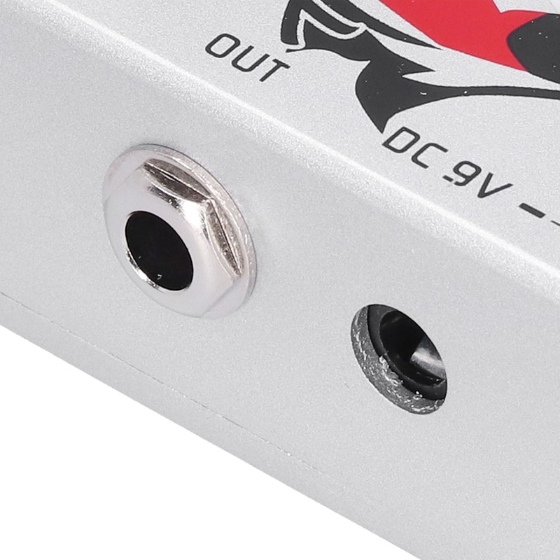 Distortion Pedal Electronic Guitar High Gain Effect Effector 9V DC