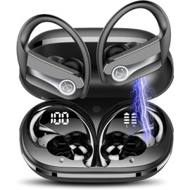 Jesebang Wireless Earbuds, 2024 Bluetooth Headphones 5.3 HiFi Stereo Earphones, Bluetooth Earbud40H Playtime in-Ear Earbud, IP7 Waterproof Earphones for Android iOS