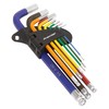 Sealey Premier 9pc Anti-Slip Long Ball-End Allen Key Hex Set