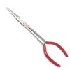 LAJA Imports Red-grip Long Reach Long Nose Pliers, 11-inch