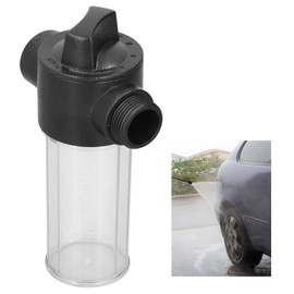 Mumusuki 100ml High Pressure Water Foam Bottle, Car Wash Foamer Garden Hose Attachment, Adjustable Sprayer for Watering Plants, Floor Cleaning, and Household Use