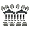 KUAFU Trailer Leaf Spring Hanger Kit for Double Eye Springs(3.5K