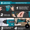 LIBRATON Heavy-Duty Rivet Gun, Pop Rivet Gun Set, Professional Hand