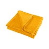 Teesa TSA8901-3 Fleece Blanket 150 x 200 cm Yellow