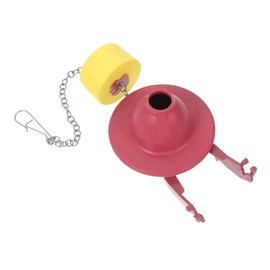 Operitacx 2 Stck. Zubehör für Ablassventile Teile rostfrei Spülventildichtung Stopper Flapper Klappenabdeckung für Toilettentank Toilettenklappe Kloklappe für zu Hause Gummi rot