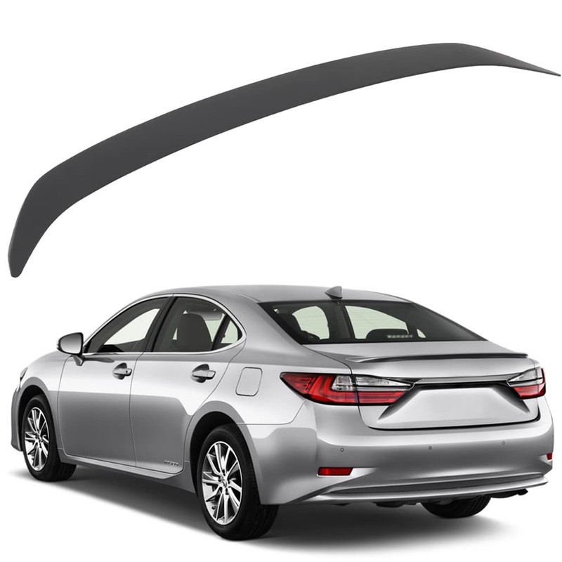 cciyu Trunk Lip Spoiler Fits For 2013-2018 For Lexus ES300h/ES350