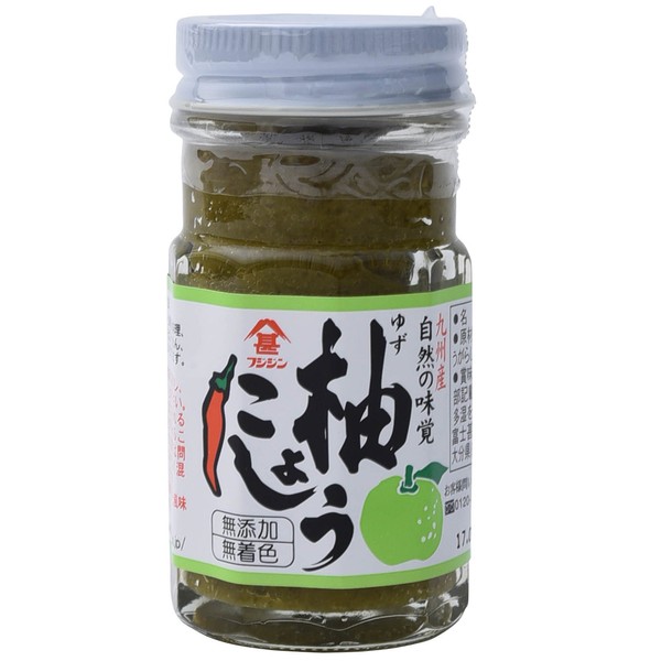 Fujijin Yuzu Pepper, Made in Kyushu, Additive-free, Color-free, Seasoning, 2.1
