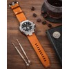 Replacement Leather Watch Strap Suitable for Casio GST-W100G / GST-W300G