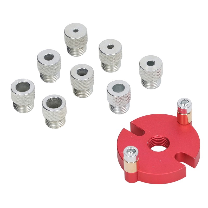 Self Center Dowel Jig Aluminum Alloy Hole Puncher Locator Precise