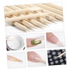 Baluue Wooden Nail Sticks 200pcs Cuticle Remover Nail Art Tool