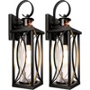 DBF 2 Pack Dusk to Dawn Motion Sensor Outdoor Lights