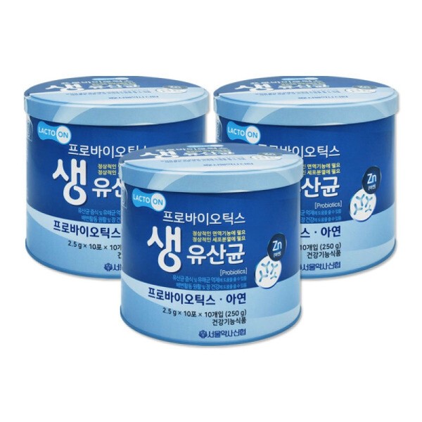 Seoul Pharmacist Credit Union Lacton Probiotics 2.5g 100 Packets 3/mj