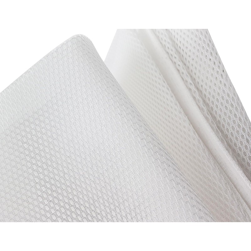 Speaker Grill Cloth，55"x20" Professional-Grade White Mesh Cover Fabric for Home/Stage