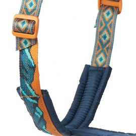 Non-stop dogwear Line Harness 5.0 Rachel Pohl Edition Teal/Oak, Size: 8