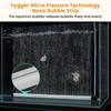 hygger Aquarium Bubble Strip, Nano Air Bubble Curtain Wall Aquarium