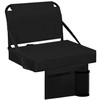 Besunbar Stadium Seats for Bleachers with Back Support Bleacher Seat