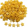 Queenbox 50 Pcs 12mm Five-Pointed Star Buttons with 2 Holes,
