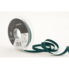 Berisfords 7622 25 m x 7 mm Traditional Tartan Ribbon, Black Watch