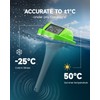 Pool Thermometer Floating Easy Read with Dual Jumbo-Sized Screens, Solar