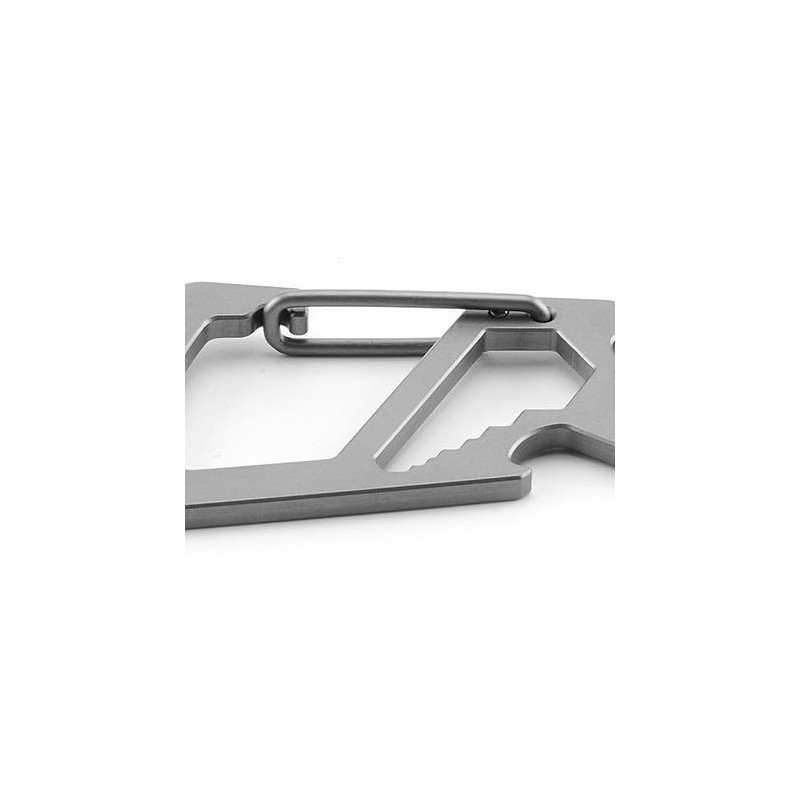 Carabiner Keychain Clip, Anti-Lost Key Holder and Quick Release Backpack