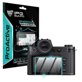 IPG ProActive - Protector de visualización de cámara Leica SL3 (2 unidades), dureza 9H, película de cerámica nano, ultra sensible, alta claridad, a prueba de manchas y golpes para LeicaSL3