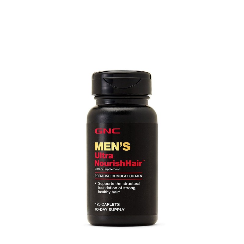 GNC Men's Ultra Nourish Hair Supplement for Men | Supports