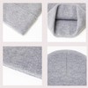 Gloop Winter Hat Fine Knit Beanie Baseball Cap Unisex for