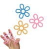 3pcs Hand Grip Strengthener Flower Shape Hand Extensor Exerciser Finger