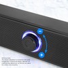 Computer Speakers, Wired AUX Mini Sound Bar Speaker for PC