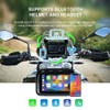Sunweyer Portable Carplay Wireless Android Auto for Motorcycle,5 Inch IPX7