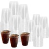 100 Count - 9 Ounce Clear Plastic Party Disposable Cups,