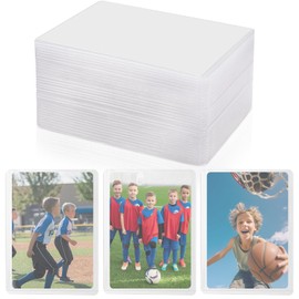 LEMESO Card Sleeves Top Loads for Cards, Baseball Card Protectors Hard Plastic, Premium Toploads for Trading Cards, Card Holder for Sports Football Game Cards