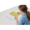 Crossbow Education Dyslexia Tinted A4 Page Overlays - Multi-Colour (Pack