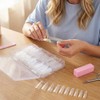 Nivofu 480 Piezas Uñas Postizas Largas y Transparentes, No C